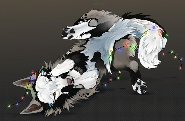 ★ Artwork by MarkLix | YCH | Value $20.00 (Christmas Lights)